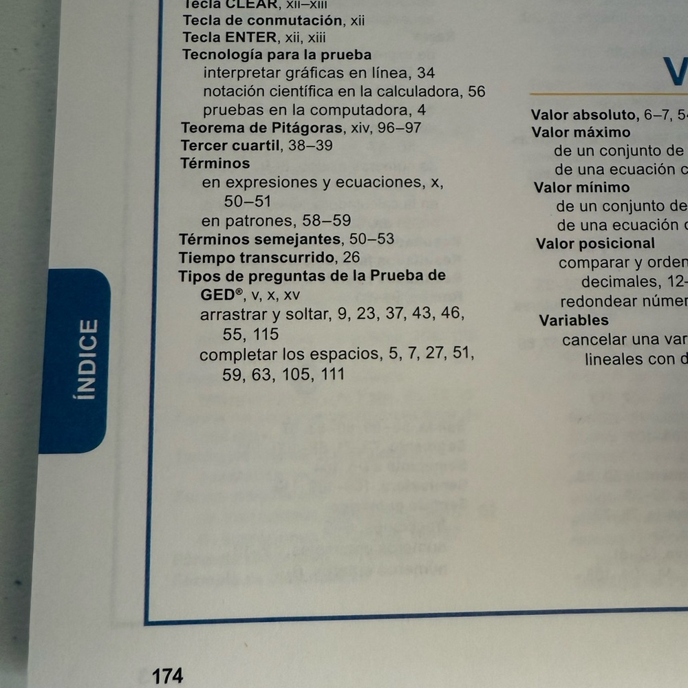 Steck-Vaughn Razonamiento Matemático Book - Picture 3 of 5